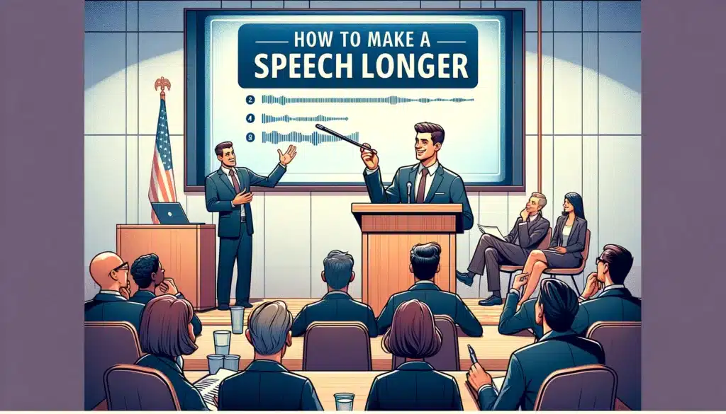 how to make my speech longer