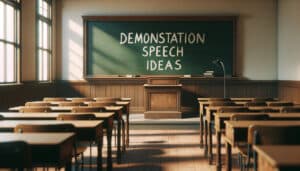 demonstration speech ideas