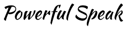 Powerful Speak Website logo