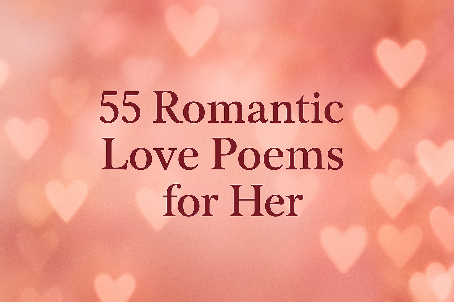 love poems for her